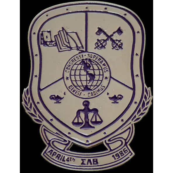 Sigma Lambda Beta Shield Pin 1