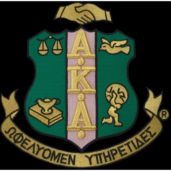 Alpha Kappa Alpha Shield Patch 1