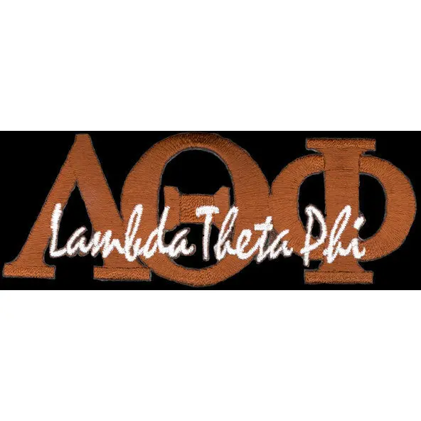 Lambda Theta Phi Signature Patch 1