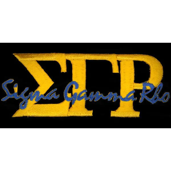 Sigma Gamma Rho Signature Patch 1