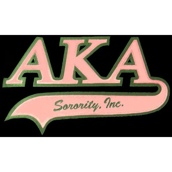 Alpha Kappa Alpha Tackle Twill Tail Patch 1
