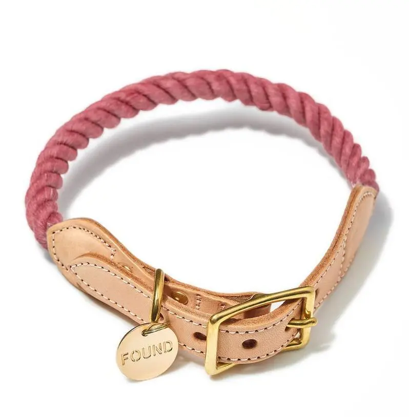 Found My Animal | Rope Collar In Nantucket Red (Final Sale) 1