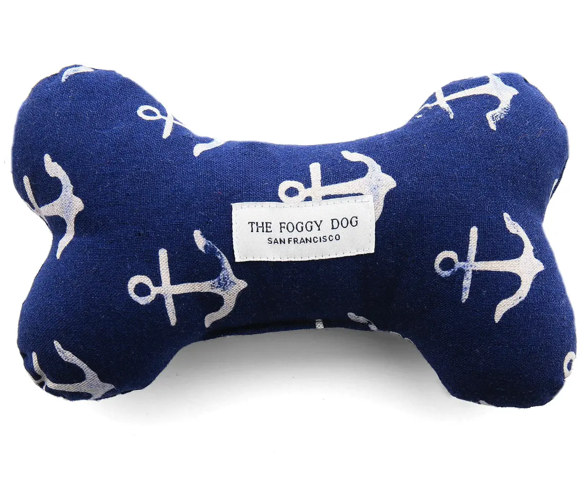 The Foggy Dog | Nantucket Dog Bone Toy 1