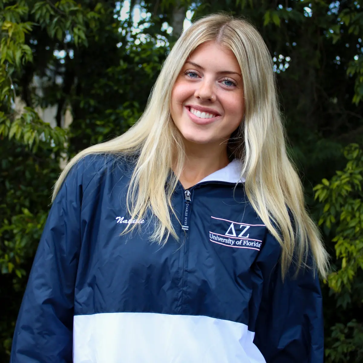 Delta Zeta Pullover Anorak 1