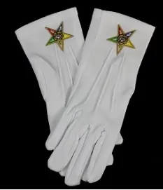Order Of The Eastern Star White Glove 1