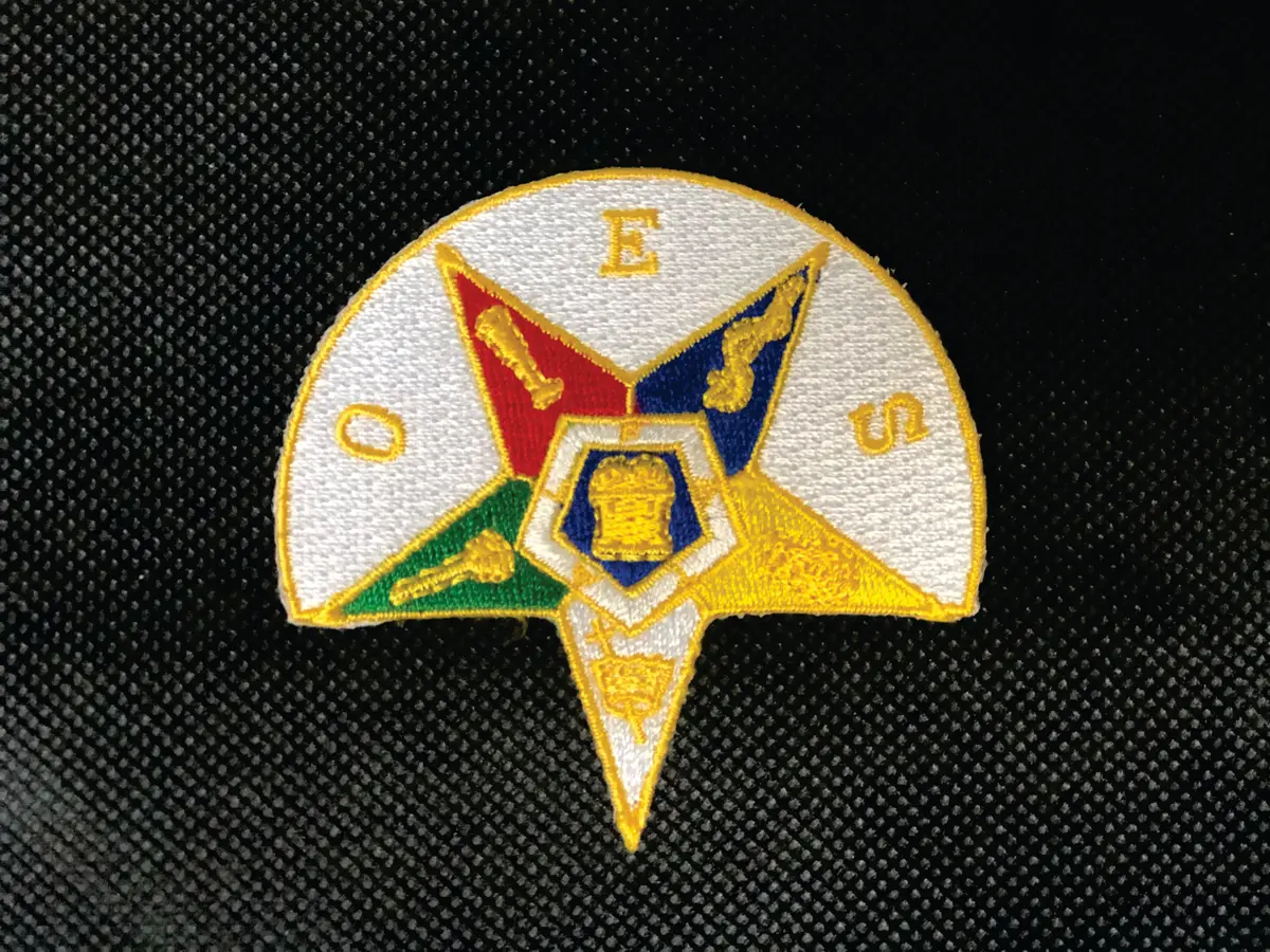 Order Of The Eastern Star Patch 3" 1