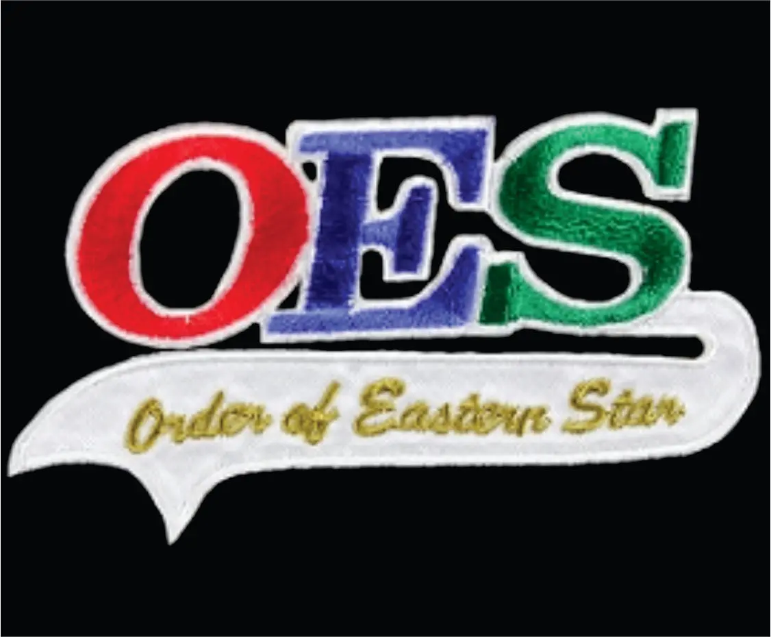 Order Of The Eastern Star Tail Patch 1