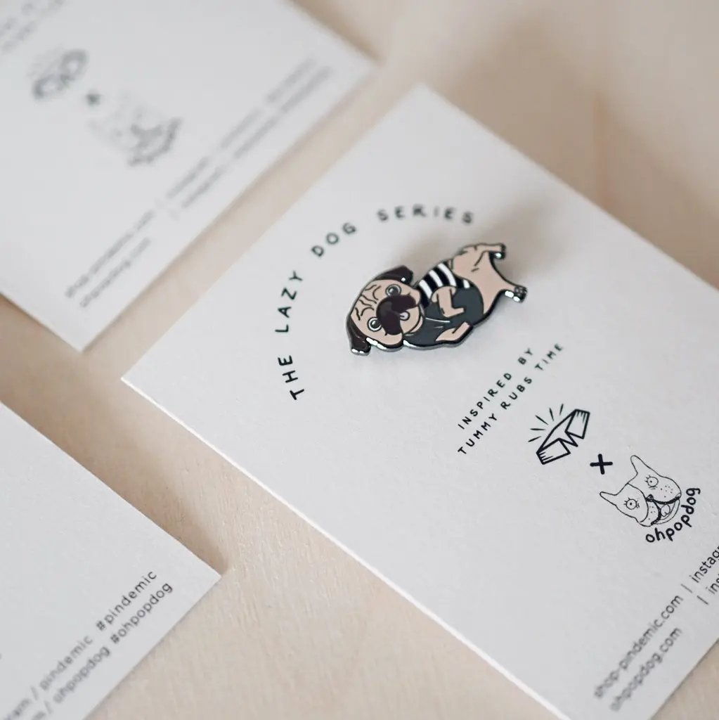 Oh Pop Dog | Pug Pin 1