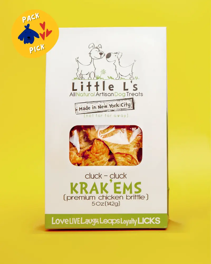 Krak ‘Ems Chicken Brittle Treats For Dogs 1