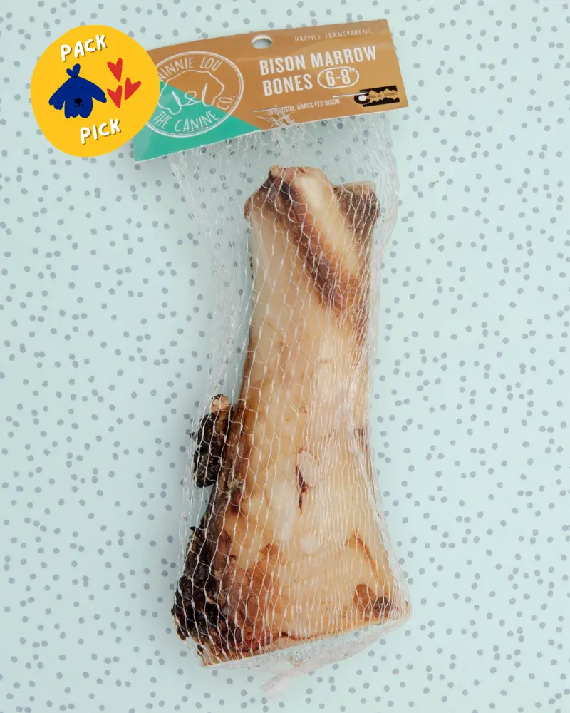 Bison Marrow Long-Lasting Chew Bones 1