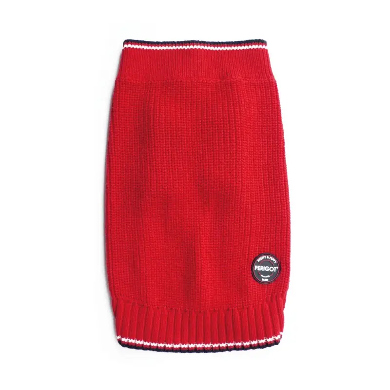 Perigot | Pullover Sweater In Red 1