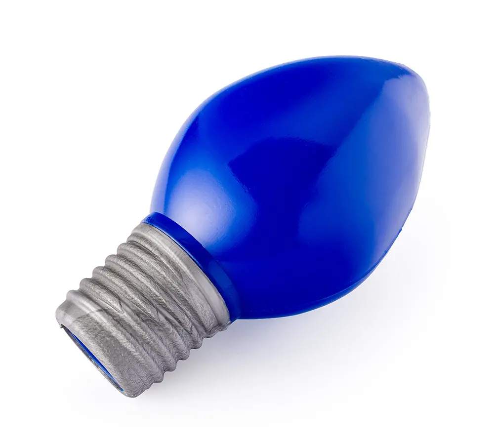 Planet Dog | Holiday Bulb Toy In Blue 1