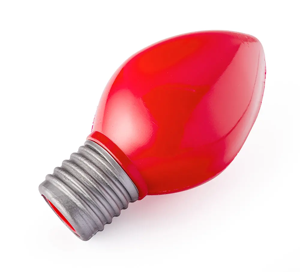 Planet Dog | Holiday Bulb Toy In Red 1