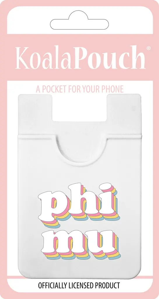 Phi Mu Retro Koala Pouch 1