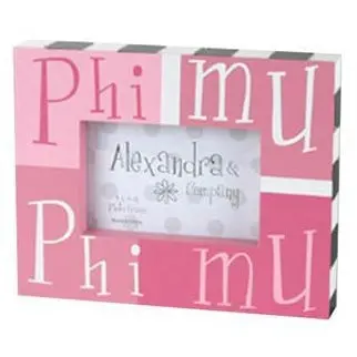 Phi Mu Block Frame 1