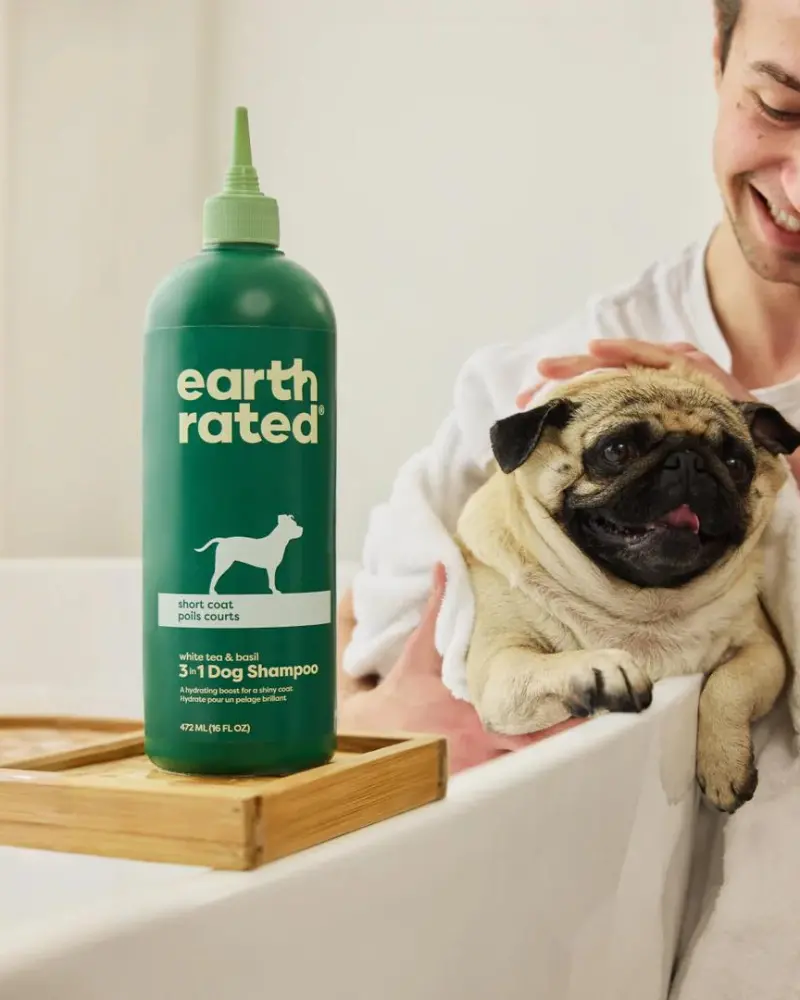 Short Coat 3-In-1 Dog Shampoo 1