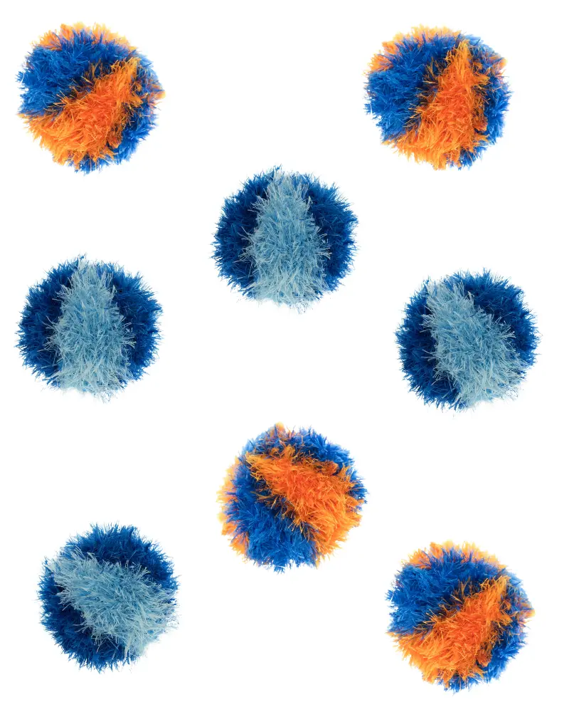 Handmade Oomaloo Squeaky Ball Dog Toy 1