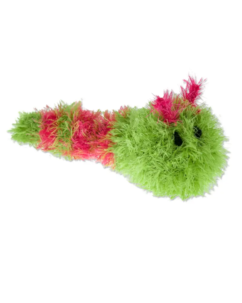 Oomaloo Caterpillar Squeaky Plush Dog Toy 1