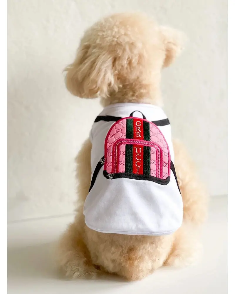 Grrucci Backpack T-Shirt For Dogs (Final Sale) 1