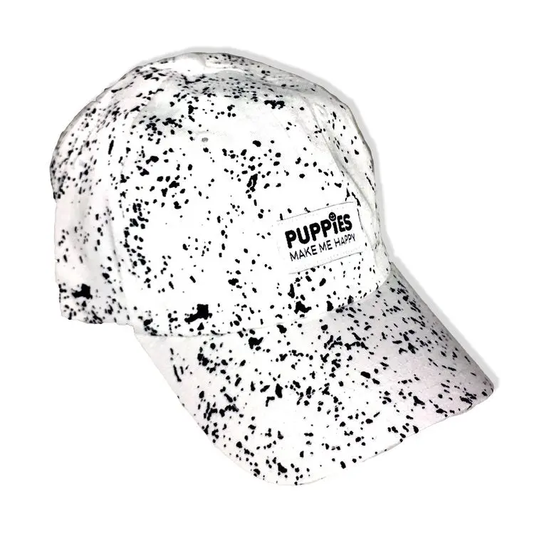 Puppies Make Me Happy | Splatter Hat 1
