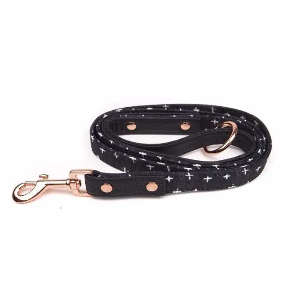 Pupstyle | Black Cross City Leash 1