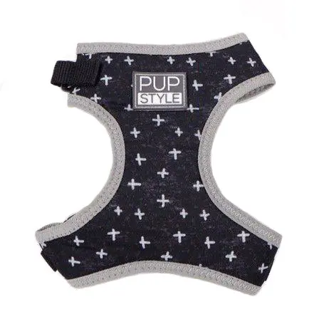 Pupstyle | Black Cross Harness 1