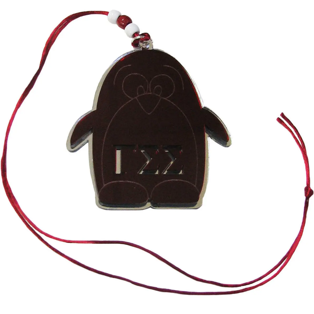 Gamma Sigma Sigma Acrylic Mascot Tiki 1