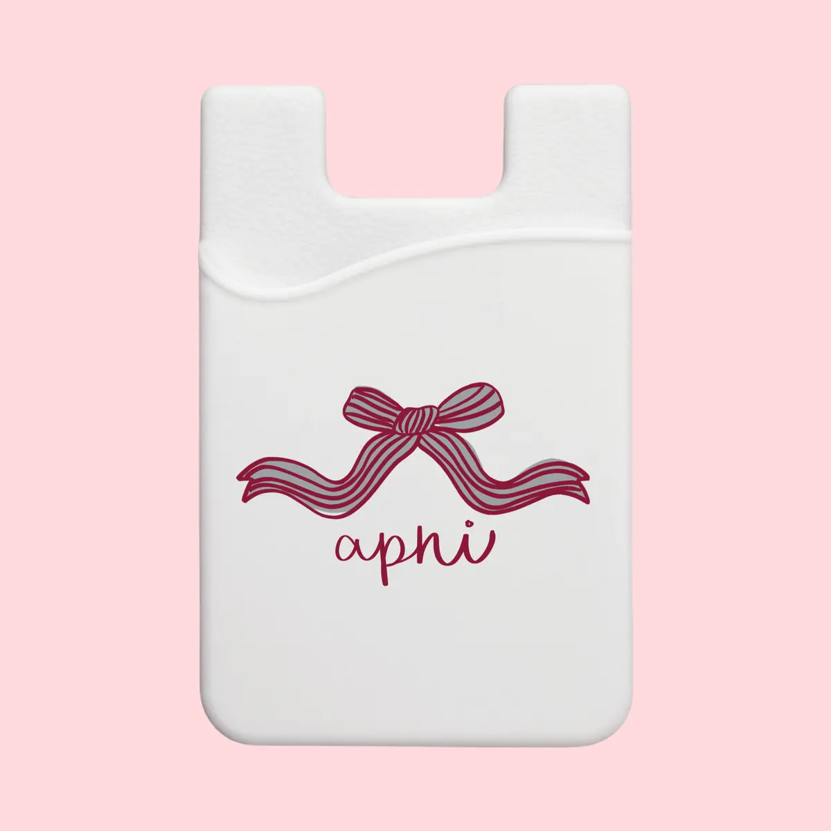 Alpha Phi Bow Koala Pouch 1