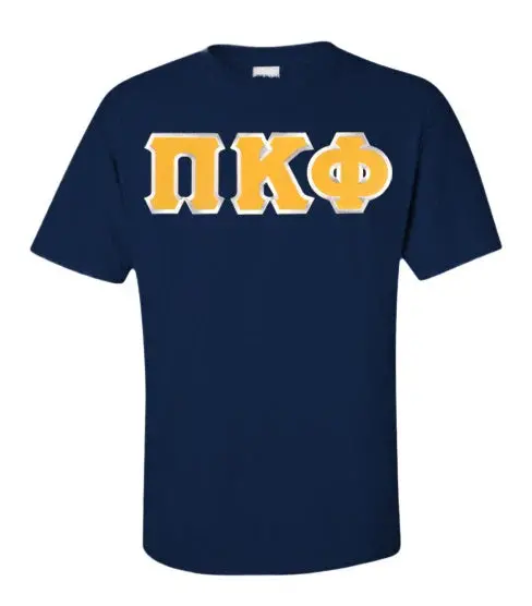 Pi Kappa Phi Greek Letter Tee 1