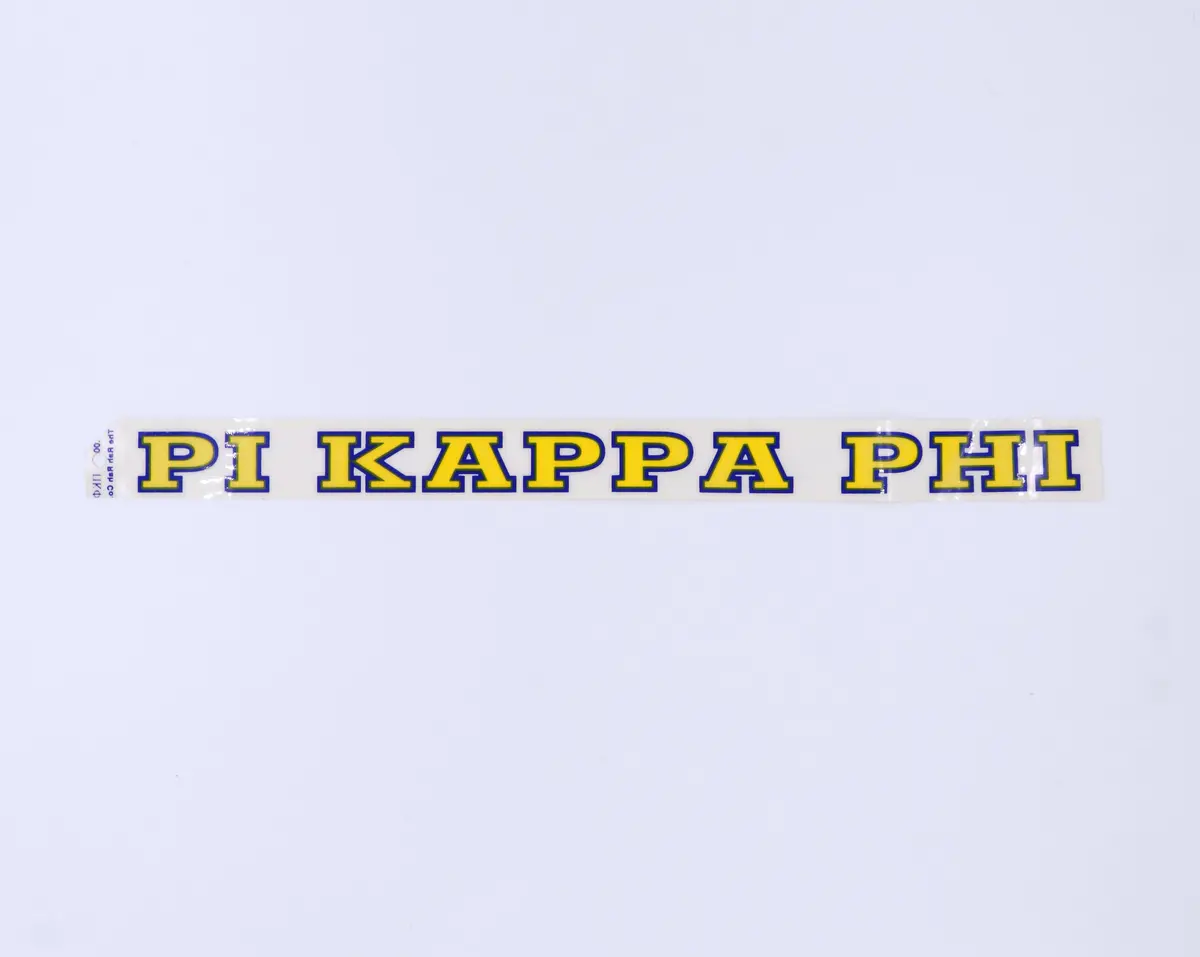 Pi Kappa Phi Horizontal Decal 1