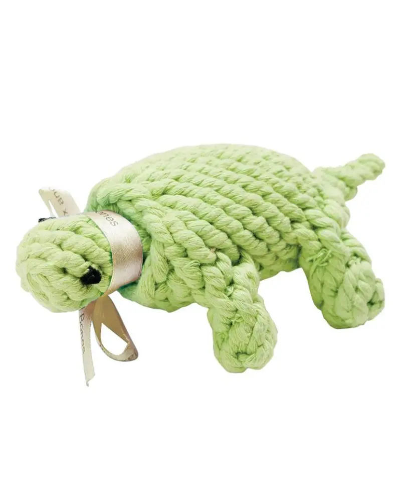 Ted The Turtle Rope Dog Toy 1