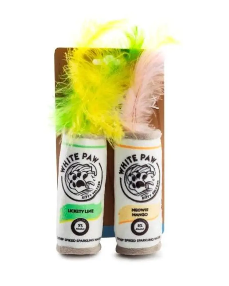 White Paw Catnip Toys (2-Pack) 1