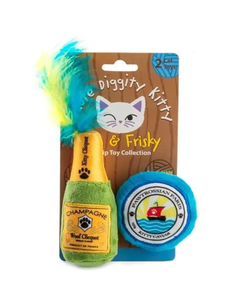 Kitty Clicquot Catnip Toy (2-Pack) 1