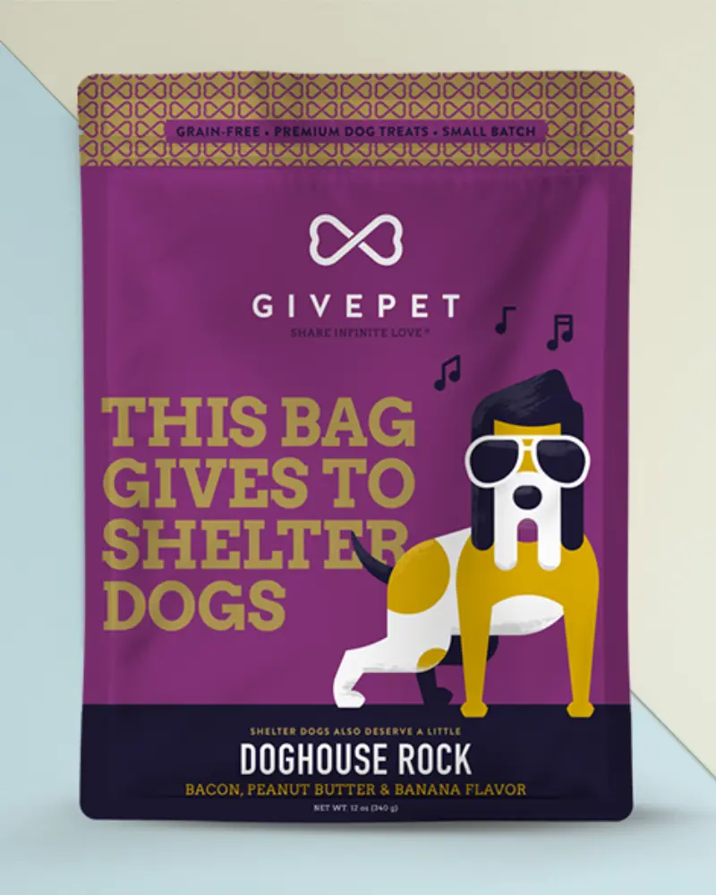 Doghouse Rock Dog Biscuit Treats (Made In The Usa) 1