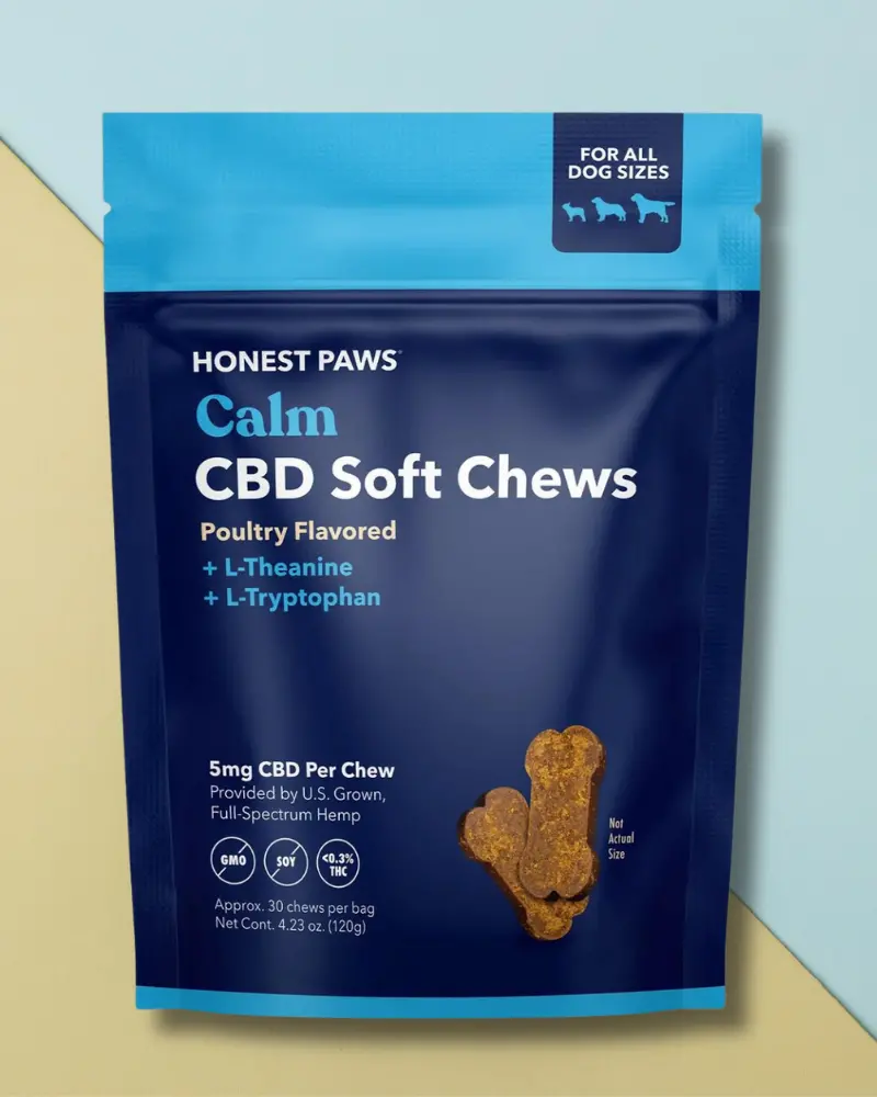 Calm Cbd Dog Soft Chews In Chicken Flavor 1