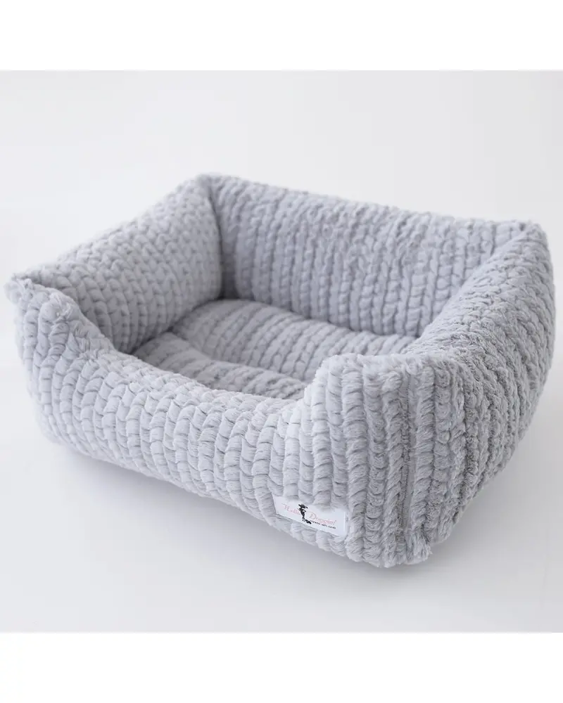 Paris Dog Bed In Sterling (Made In The Usa) 1
