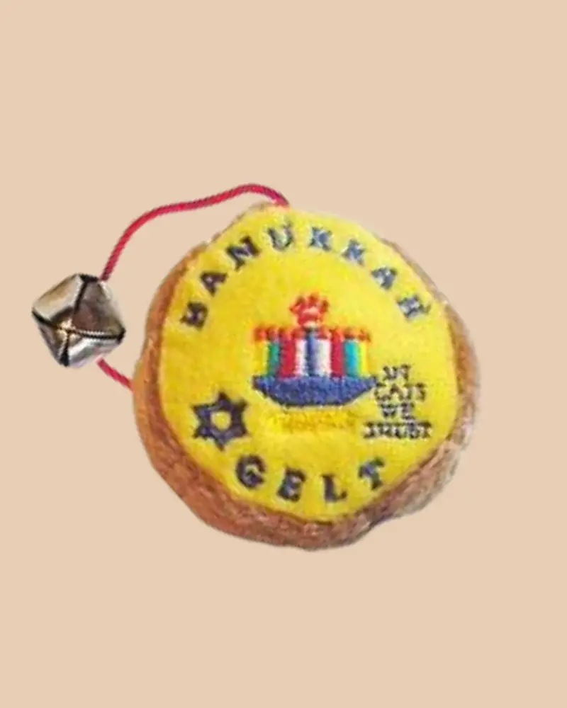 Hanukkah Gelt Cat Toy 1