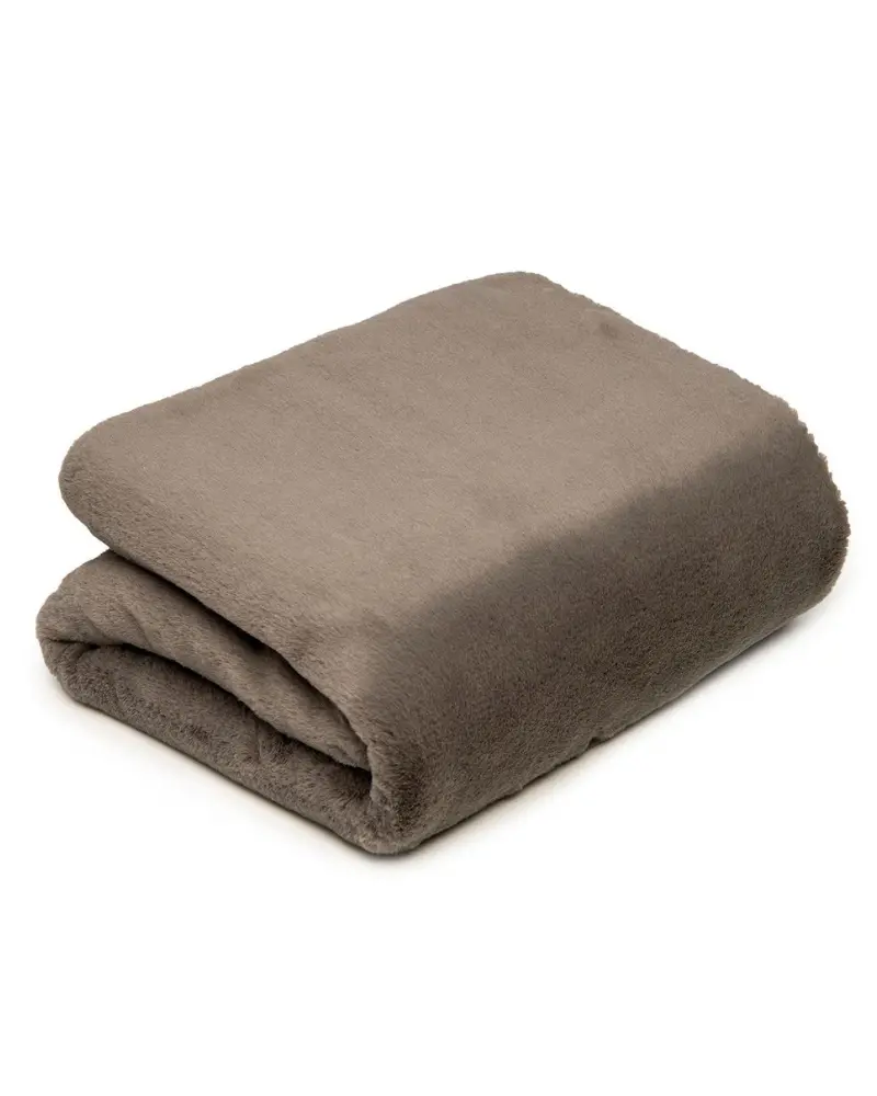 Mink Dog Blanket In Grey 1