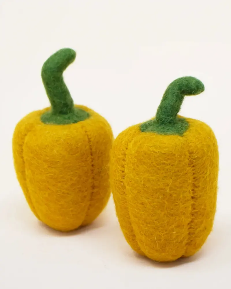 Wool Bell Pepper Dog Toy 1