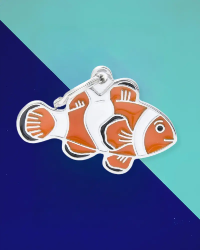 Clownfish Custom Pet Id Tag 1