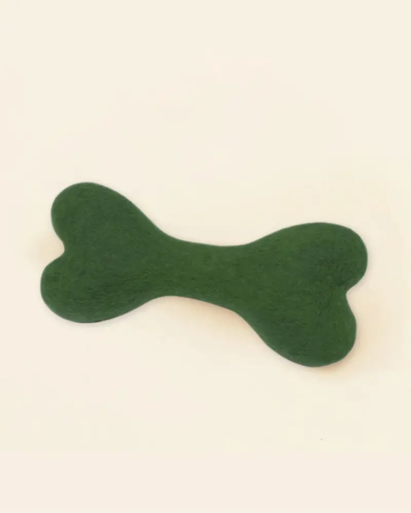 Pretty Pine Wool Dog Toy 1
