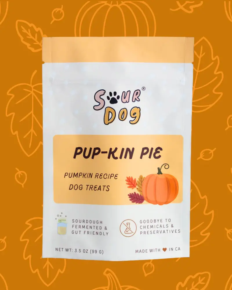 Pup-Kin Pie Pumpkin Sourdough Dog Treats 1
