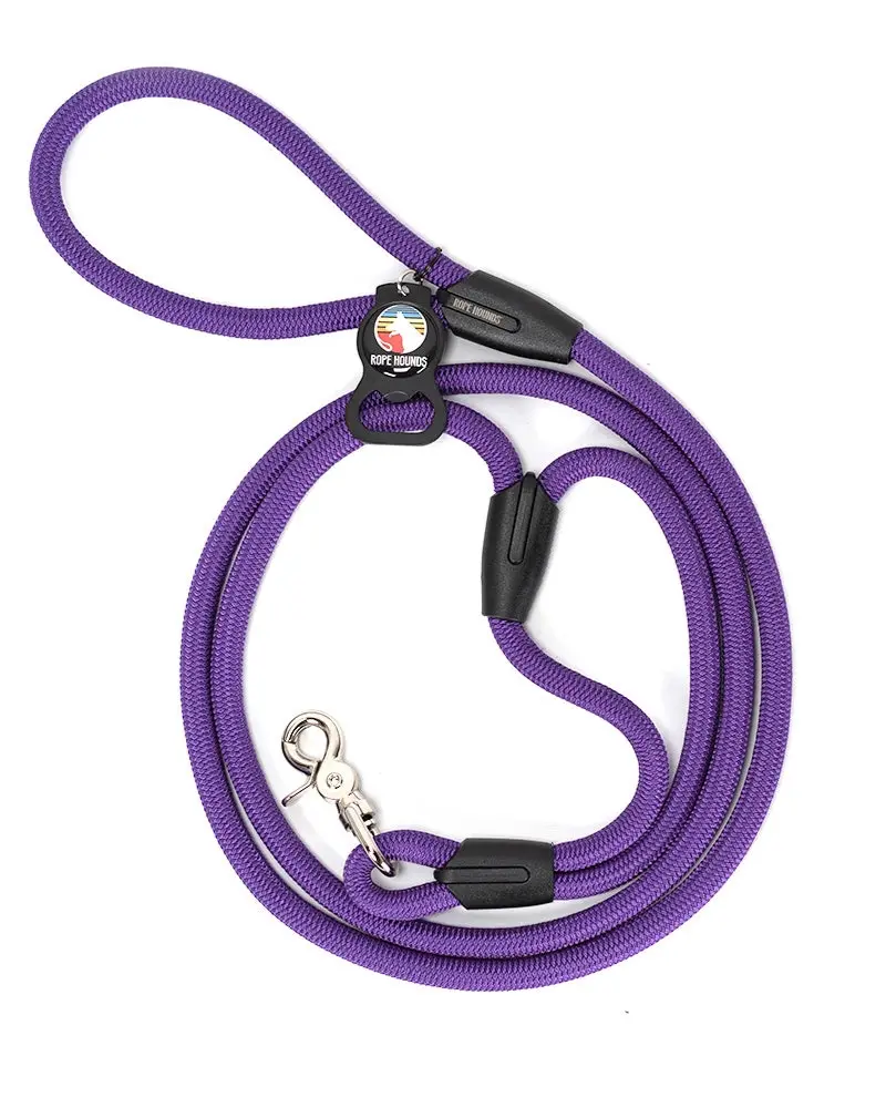 Urban Handle Dog Leash In Purple (Made In The Usa) 1