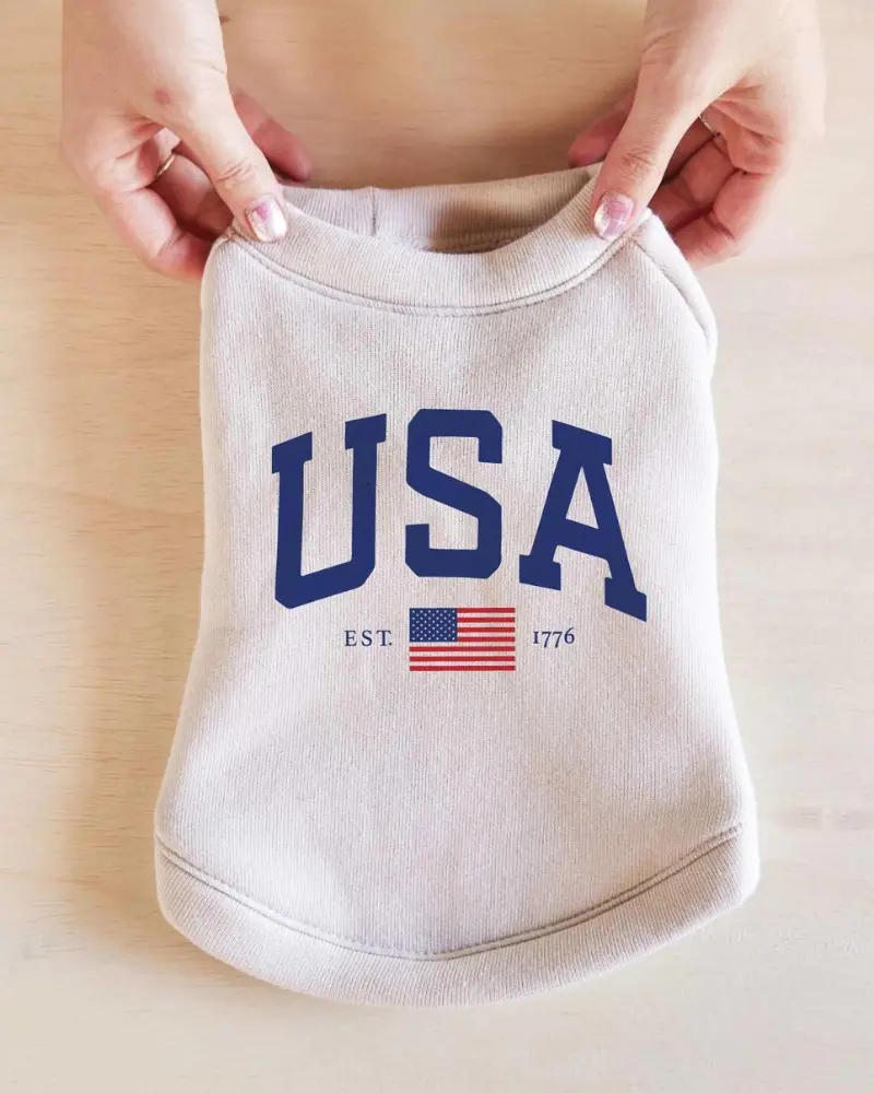 Usa Est. 1776 Pet Sweatshirt (Final Sale) 1