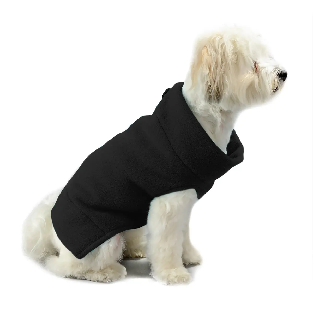 Ruffina.Nyc | The Bood Fleece In Black 1