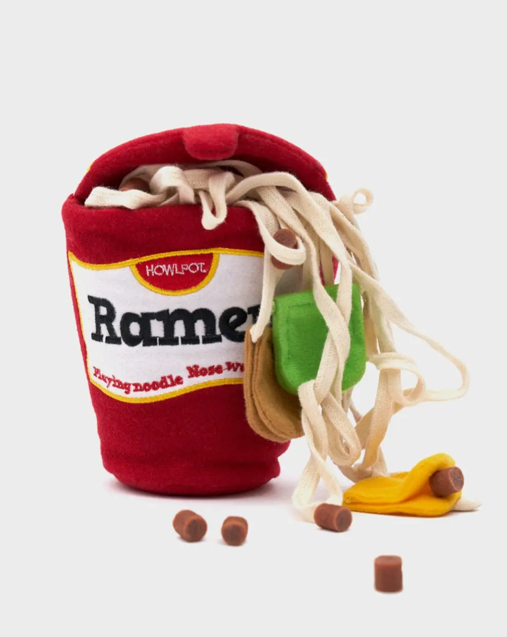 Ramen Noodle Nosework Dog Toy 1