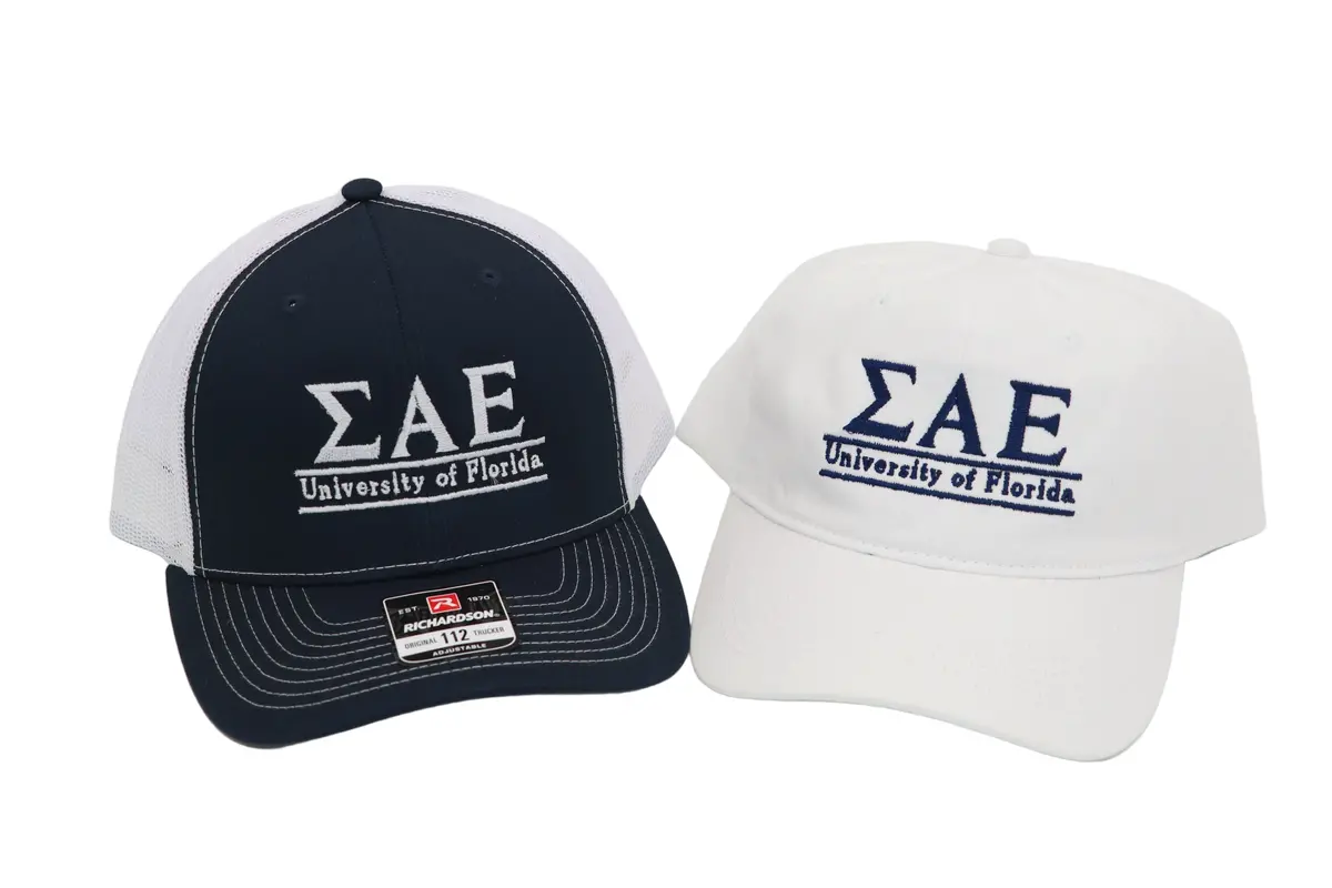 Sigma Alpha Epsilon Game Day Traditional Greek Hat 1