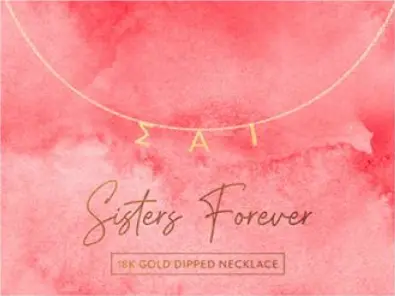 Sigma Alpha Iota Name Necklace 1