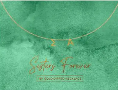 Sigma Alpha Name Necklace 1