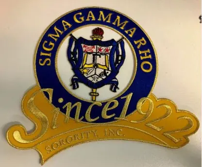 Sigma Gamma Rho Since 1922 Patch 1